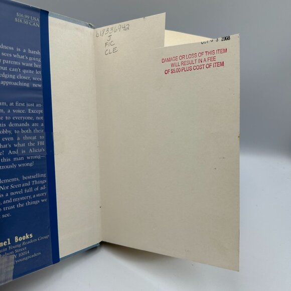 Things That Are Andrew Clements Hardcover 2008 Young Adult Fiction Library Copy - Picture 3 of 4